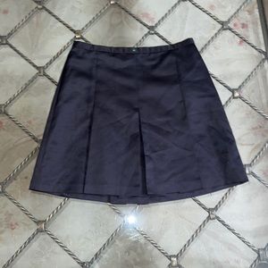 Benetton black pleated skirt